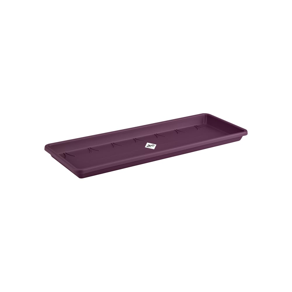 Elho Maple Purple Barcelona Trough Saucer 70 - Saucer For Balcony & Outdoor - Ø 65.0 X H 2.8 Cm - Purple