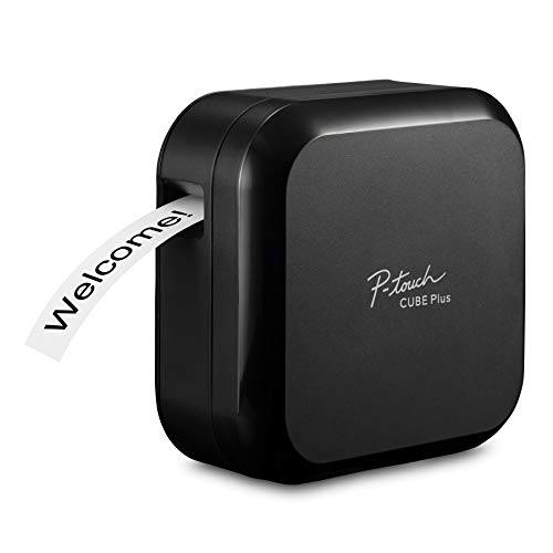 Brother P-Touch Cube Plus PT-P710BT Versatile Label Maker with Bluetooth Wireless Technology