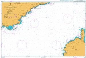 UKHO BA Chart 1974: Mediterranean Sea, France and Italy, Toulon to San Remo Including Northern Corse