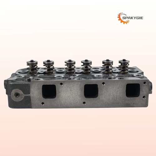 Image of D1105 Complete Cylinder Head & Full Gasket Kit for Kubota Engine