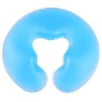 GBKDQQ Silikon Spa Kissen, Silikon Gesichtskissen, Gelkissen Massageliege Kopf, Gel Gesichtsauflage für Massagetisch Gel Gesichtskissen, Spa-Massagegerät Schönheit Hautpflege Weiche Overlay Gesicht
