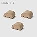TAWBURY Fraser Watch Case Pillows - Pack of 3 Small Replacement Pillows for our Fraser Taupe Leather Watch Cases | 'M' Shaped Pillows Designed to fit 14.5cm - 17cm Wrists