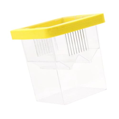 FishTank - Incubadora para acuario, caja de cría pequeña, transparente, aislante, con ventosa, mantenimiento de agua, criadero