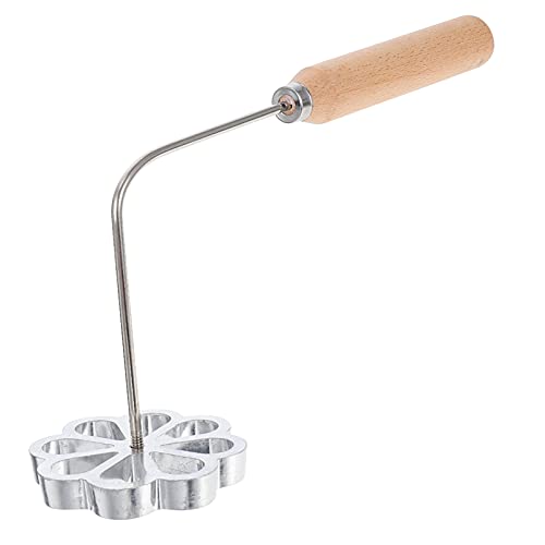 Rosette Timbale Set Aluminum Waffle Molds Traditional Mexican Bunuelo Pastry Maker Cutter Creative Rosette Waffle Iron Frying Mold Kitchen Gadget #TOP28