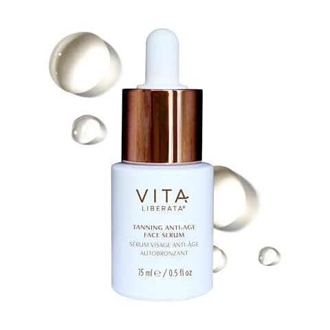 Vita Liberata Anti-Age Face Serum - Dual Action Serum, Deeply Nourishing & Hydrating, Customizable Tan, Formulated with Bakuchiol & Organic Botanicals, 30ml / 0.5 fl oz Cover