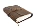 Refillable Leather Journal LINED Paper – 5.5 x 7.5 Handmade Writing Journal Notebooks, Best Leather Bound Journals for Men Women, Lined pages to write in, Antique Vintage Diary