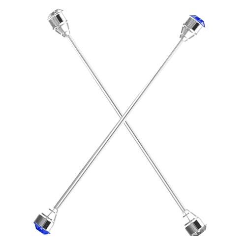 PartyKindom Fashionable Men's Collar Stay Pins Rhinestone Lapel Pins for Formal Events