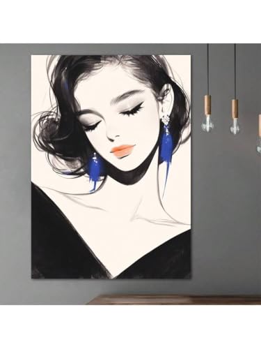 Peinture à l'huile abstraite sur toile de qualité supérieure