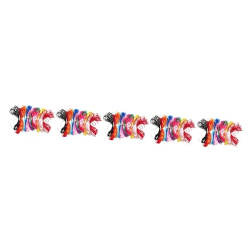 Ruban pour décoration de bouquets extensible : lot de 5 ensembles de 13 rouleaux