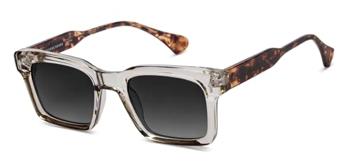 Image of Vincent Chase By Lenskart | Full Rim Square | Classics | Polarized and 100% UV Protected | Men & Women | Large | VC S16748
