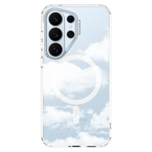Coque Samsung S26 Ultra MagSafe Antichoc Transparente Nuage