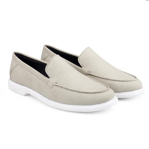 Image of BXXY Men's Suede Material Casual Loafer and Moccasion Outdoor Shoes