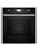 NEFF B24FS33N0, N 90, Einbau-Dampfbackofen, Integrierbarer Backofen 60 x 60cm, Slide&Hide, Full Touch TFT-Display, Multipoint Bratenthermometer, Soft Open & Close, Schwarz