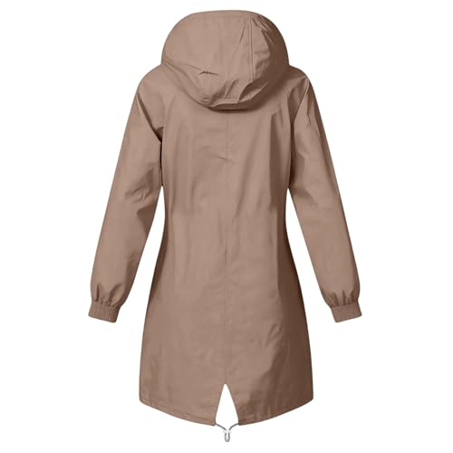 Veste imperméable légère zippée à capuche : le confort décontracté au sec - 6