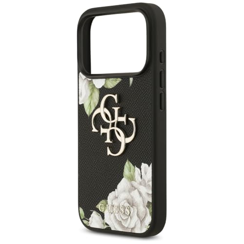 Coque Guess Hardcase 4G Grained Roses Big Logo pour iPhone 17 Pro - vue 7