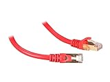 Rosewill 3-Feet Cat 7 Shielded Twisted Pair Networking Cable - Red (RCNC-11042)