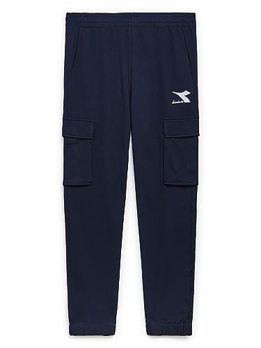 Pantalon en Sweat Homme Diadora Cuff Slice Jogging Sport Noir