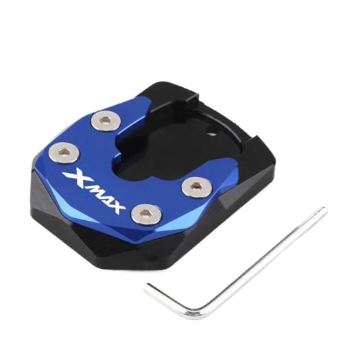 Plaque d'extension béquille latérale CNC en alu pour moto X-Max 125 300