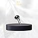 BLACK ONYX 925 STERLING SILVER VINTAGE LOOK RING FOR WOMEN - HANDMADE - ENGAGEMNET - PROMISE RING (sterling-silver, 8)