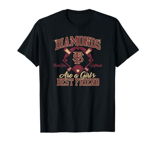 Florida State Seminoles Softball Diamond Officially Licensed T-Shirt