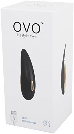 Ovo S1 Rechargeable Lay on Black Gold by Ovo Joint Venture Llc