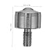 LIFKOME Threaded Ball Transfer Bearing Roller Caster Threaded Shaft Bearing Feeder for Industrial Automation Equipment and Commercial Use