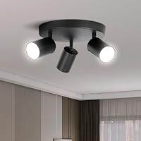 CHENBEN – CHENBEN Deckenstrahler 3 Flammig Schwarz, GU10 Deckenspots R