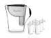 Produktbild PearlCo - Wasserfilter Fashion (anthrazit) mit 6 classic Filterkartuschen - passt zu Brita Classic