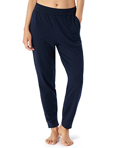 Schiesser Damen Schlafhose lang mit Bündchen Baumwolle - Mix + Relax – Ansicht 1