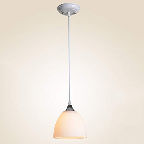Suspension verre vintage E27 15cm luminaire cuisine café
