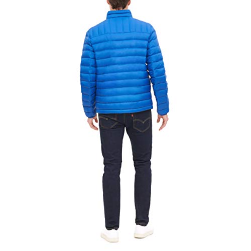 Tommy Hilfiger Men's Lightweight Water Resistant Packable Down Puffer Jacket (Standard and Big & Tall), Royal Blue, XX-Large2