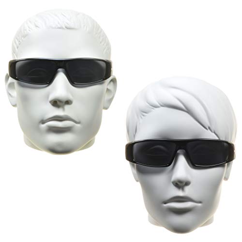Image of proSPORT FULL LENS READING Sunglasses Wrap Around Sun Readers Rectangular Men Large Fit +100 to - NOT BIFOCAL