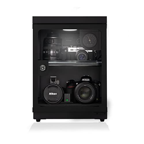 Re:CLEAN リクリーン 防湿庫 日本製アナログ湿度計 5年保証 ドライボックス カメラ収納ケース カビ対策 鍵付き (30L〈セット〉)