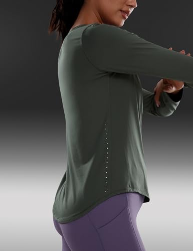 Image of CRZ YOGA Lightweight Crewneck Long Sleeve Top