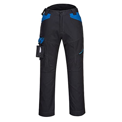 Pantalon de service WX3 Portwest noir 50 : oubliez les vêtements de travail rigides