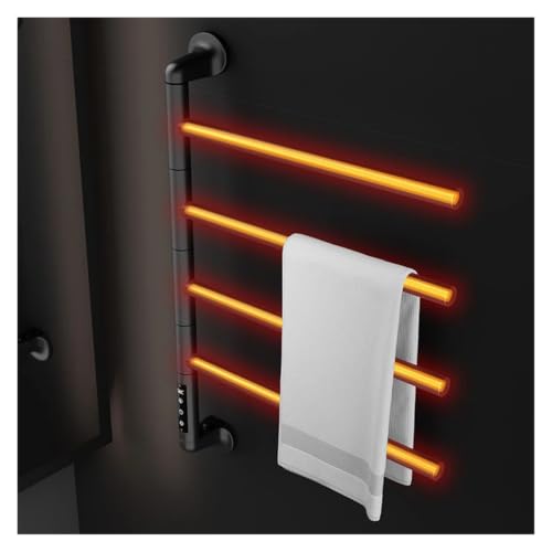 Sèche-serviettes rotatif électrique pour des matins chaleureux - 8