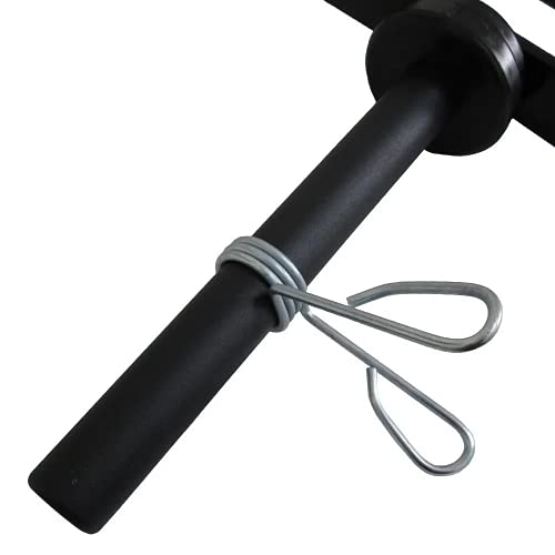 Barra H Para Academia Profissional Cross Musculação - PRETA