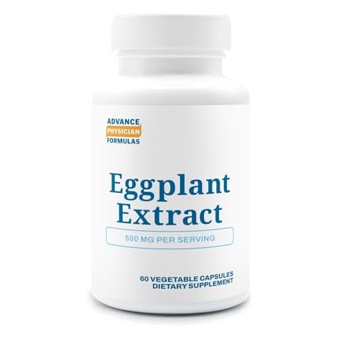 Advance Physician Formulas, Eggplant Extract 500 mg, 60 Vegetable Capsules Cover