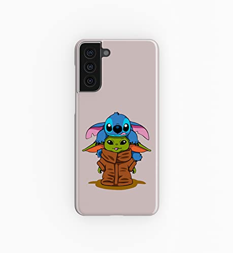 Kawaii Star-Wars The Child Baby Yo-Da Gro-Gu Cute Rigid Plastic Case Compatible With Samsung Galaxy S22 6.1In 2022 Shell (Stitch) #TOP18