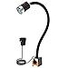 Magnetic Work Light 900 Lumen 120v Led Spot Lamp with 20 inch Flexible Gooseneck Adjustable Base for Lathe CNC Milling Drilling Machine Woodworking Workbench Industrial Lighting (Magnetic Base)