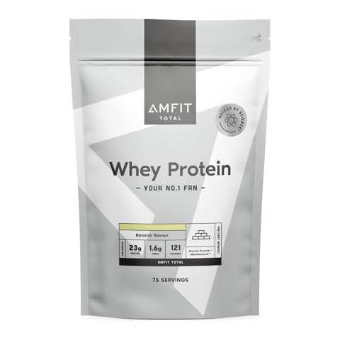 Amfit Nutrition Banana Whey Protein Powder 2.27kg Cover