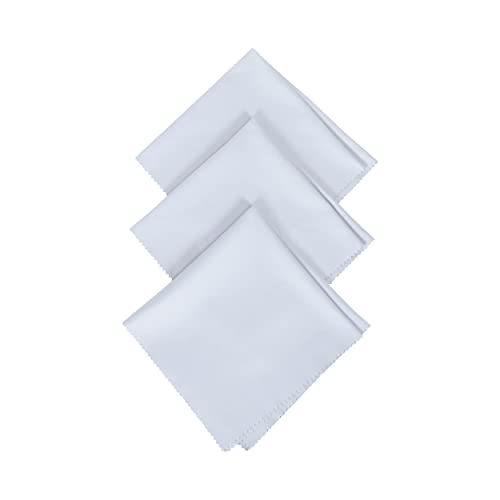 Image of AEC ClearPro Ultra Premium Microfiber Cleaning Cloth for Mobile Screen, Camera Lens, Glasses, Laptop, Tablet & Monitor | Lint-Free, Washable | 12 x 12 Inch (Gray, Pack Of 3)