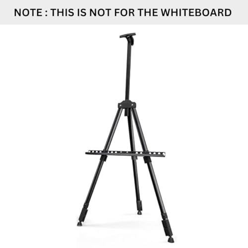 Grandink Portable Lightweight Tripod Easel for Professional Artists, Metal Display Easel Stand with Adjustable Height for Painting, Display and Advertisement Purposes - 5FT(Holds Canvas up to 32 Inch) (Image - 6)