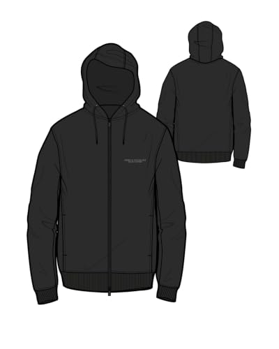 ARMANI EXCHANGE メンズ ZIPパーカー Sサイズ Amazon.com: Armani Exchange Men's Milano/Ny Zip Up Hooded