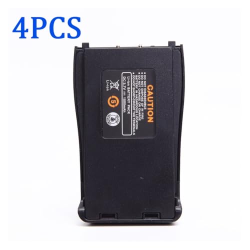 Batería Walkie Talkie BF-666S de 3.4V recargable compatible con radios de largo alcance 2800mAh 2