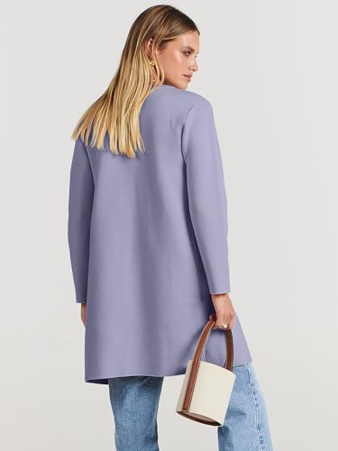Image of ANRABESS Womens Cardigan Sweater Open Front Knit Long Coatigan Dressy Casual Jacket Coat 2026 Fall Outfits Classy Clothes