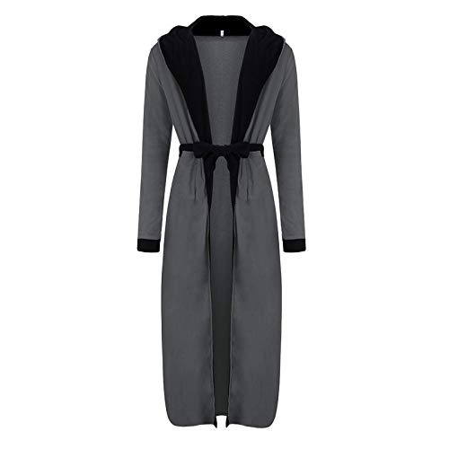 Thatrich Fleece Sherpa Robe for Men Oversized Hoodie Sleepwear Thermal Underwear for Winter Warm Lounge Pajamas Plush Outfits2