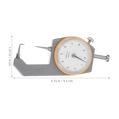 Ipetboom Medidor de Espesor de Precisión Portátil: Herramienta para Medir Espesor de 0-10mm para Construcción y Soldadura - Micrómetro de Alta Precisión miniatura 7
