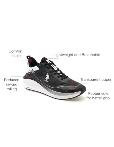 Image of U.S. Polo ASSN. Men Lace Up Running Shoes