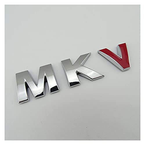DEMANDER Auto badge geschikt voor MKV Grill auto embleem MK5 Auto-logo MKV Achterste bootsticker voor auto (Color Name… - Image 4